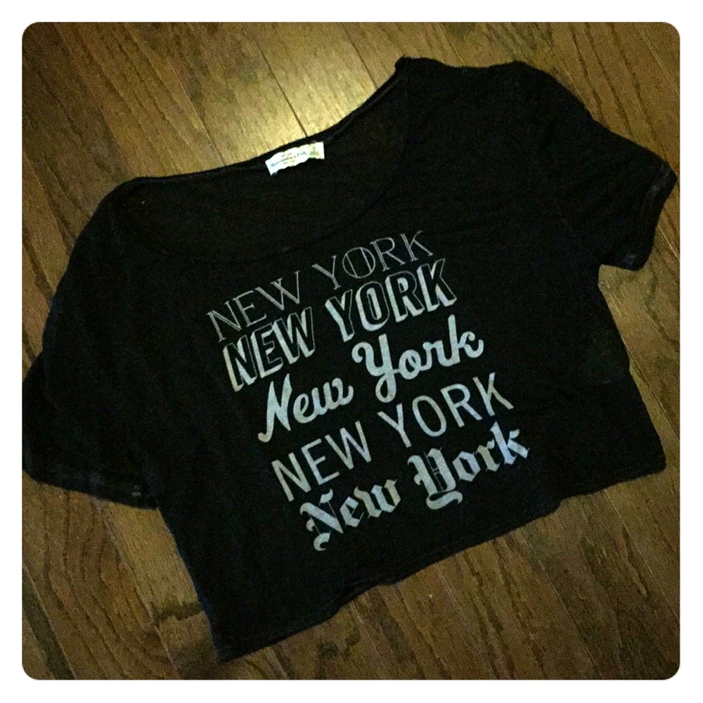 NEW YORK CROP TOP❤️‼️